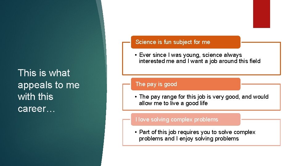 Science is fun subject for me • Ever since I was young, science always