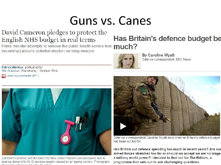 Guns vs. Canes 