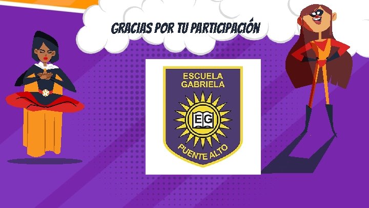 GRACIAS POR TU PARTICIPACIón 