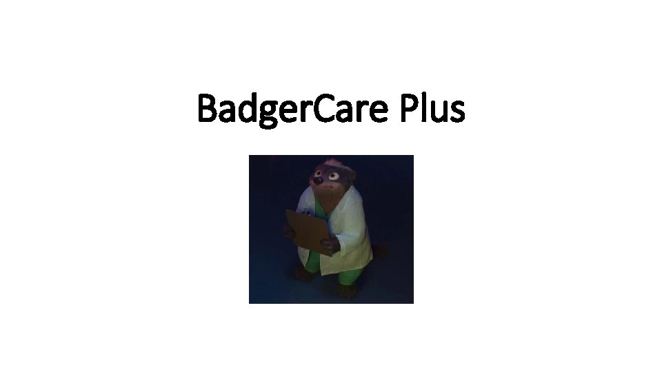 Badger. Care Plus 