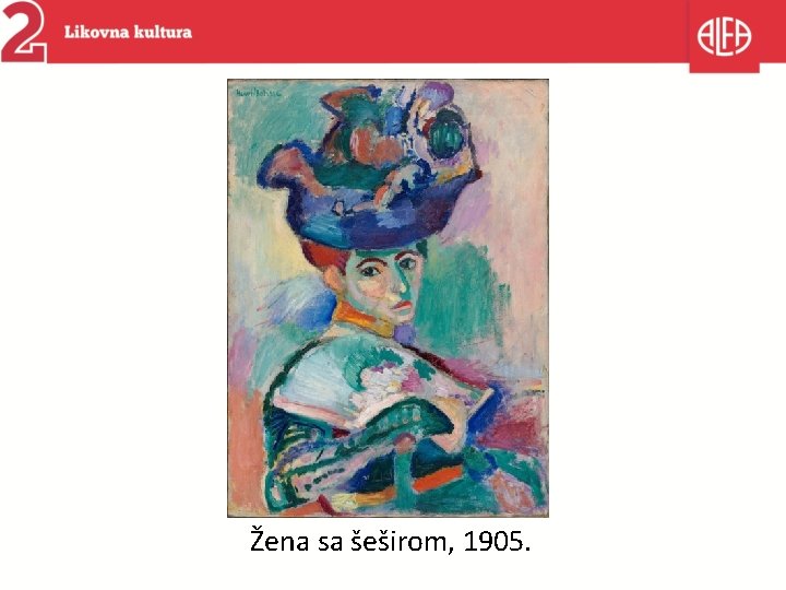 Žena sa šeširom, 1905. 