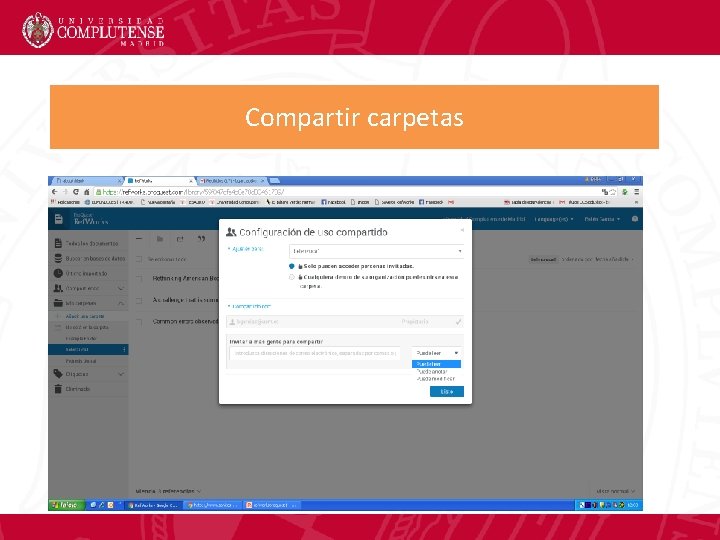 Compartir carpetas 