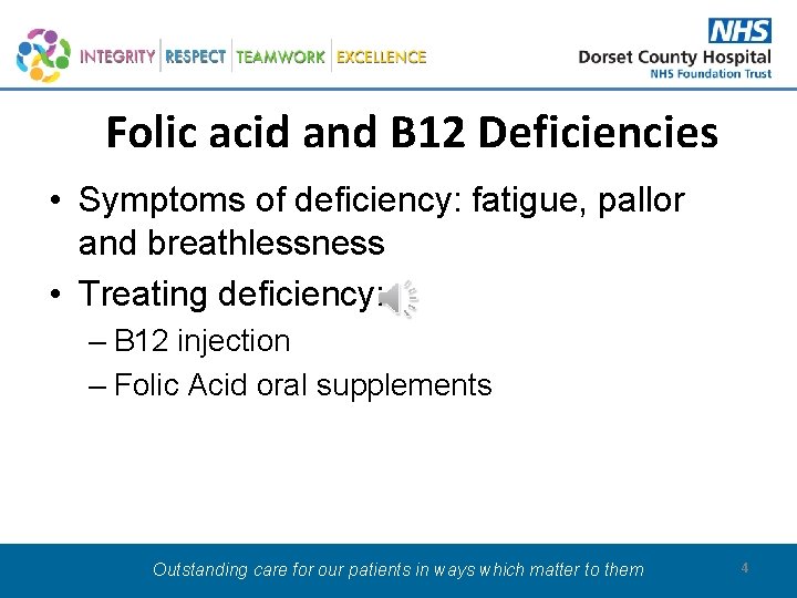 Folic Acid Vitamin B 12 and Iron West
