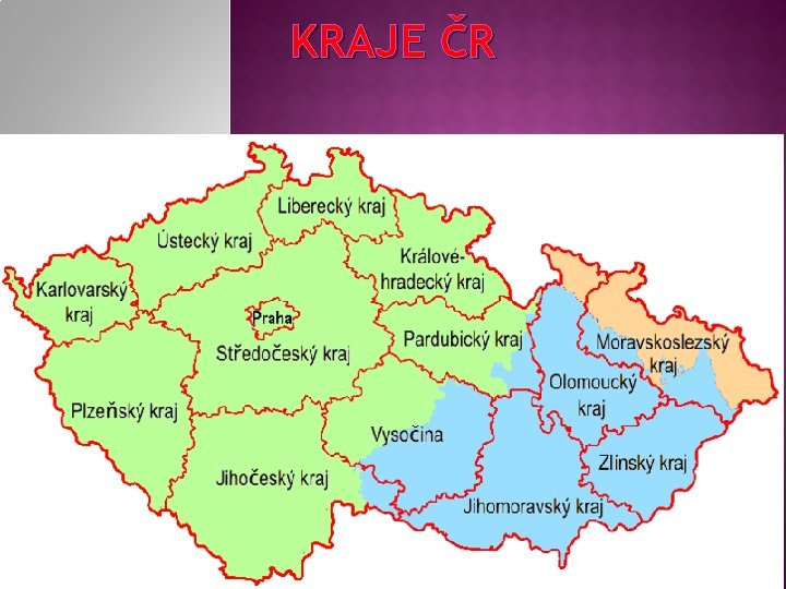 KRAJE ČR 