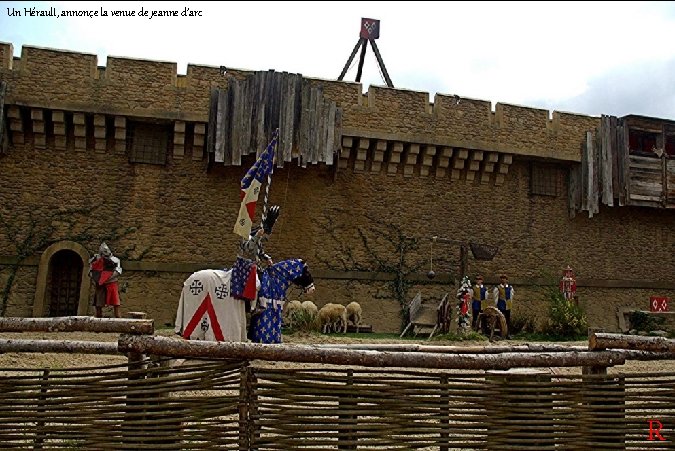 Un Hérault, annonçe la venue de jeanne d’arc R 