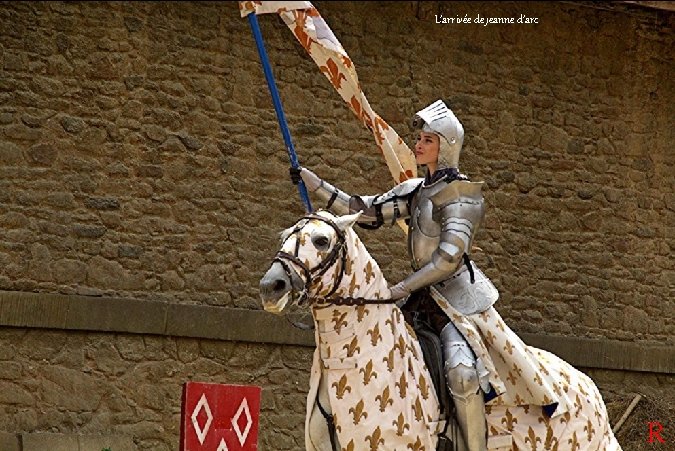 L’arrivée de jeanne d’arc R 