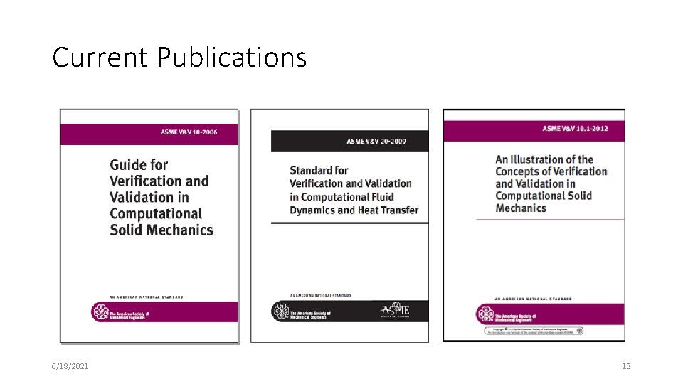 Current Publications 6/18/2021 13 