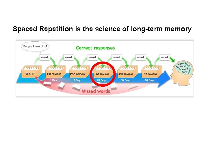 Spaced Repetition is the science of long-term memory 