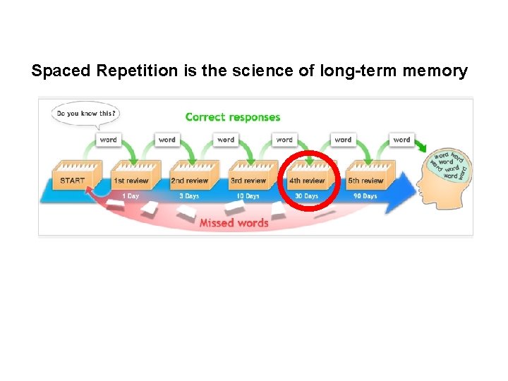 Spaced Repetition is the science of long-term memory 