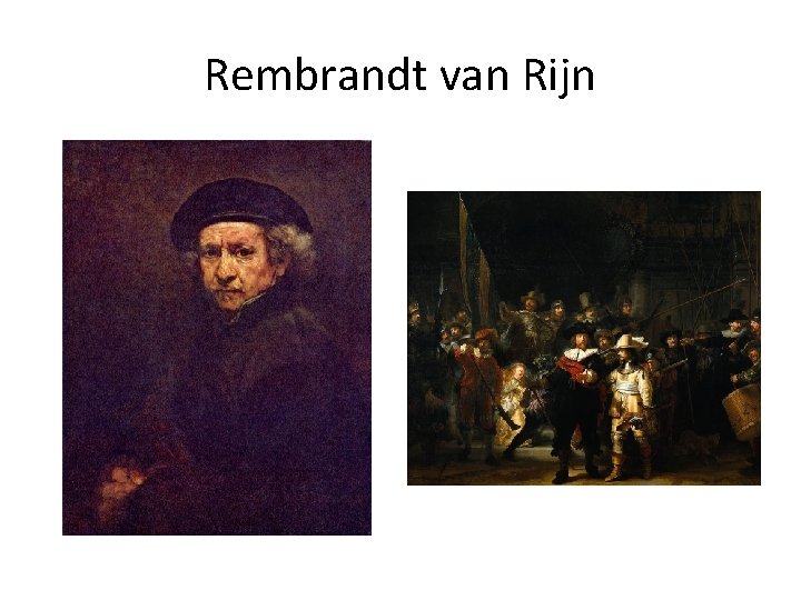 Rembrandt van Rijn 