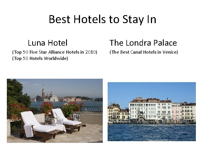 Best Hotels to Stay In Luna Hotel (Top 50 Five Star Alliance Hotels in