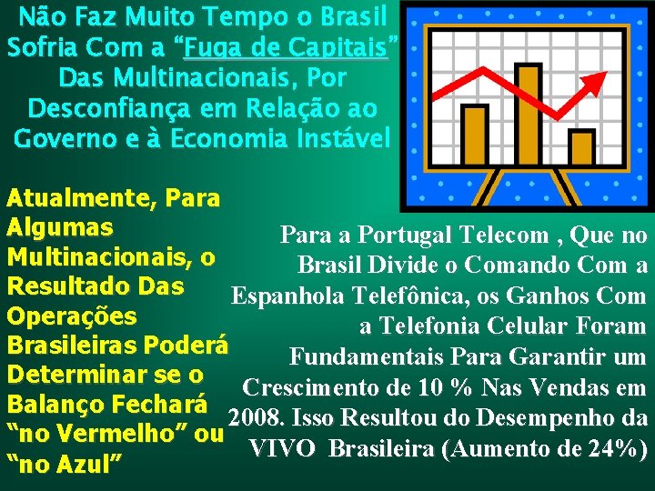 Não Faz Muito Tempo o Brasil Sofria Com a “Fuga de Capitais” Das Multinacionais,