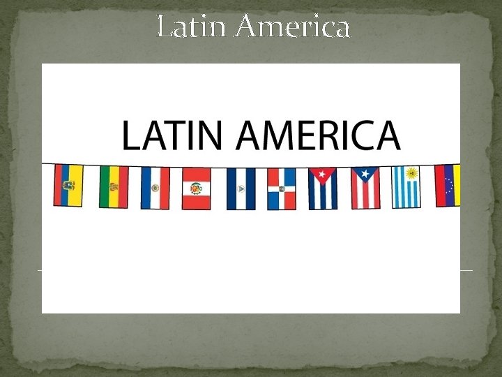 Latin America 