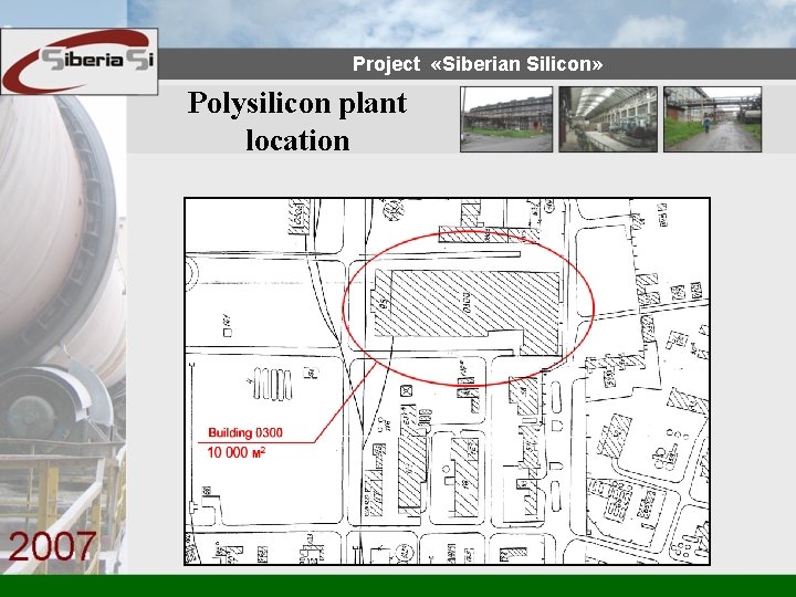 Project «Siberian Silicon» Polysilicon plant location 