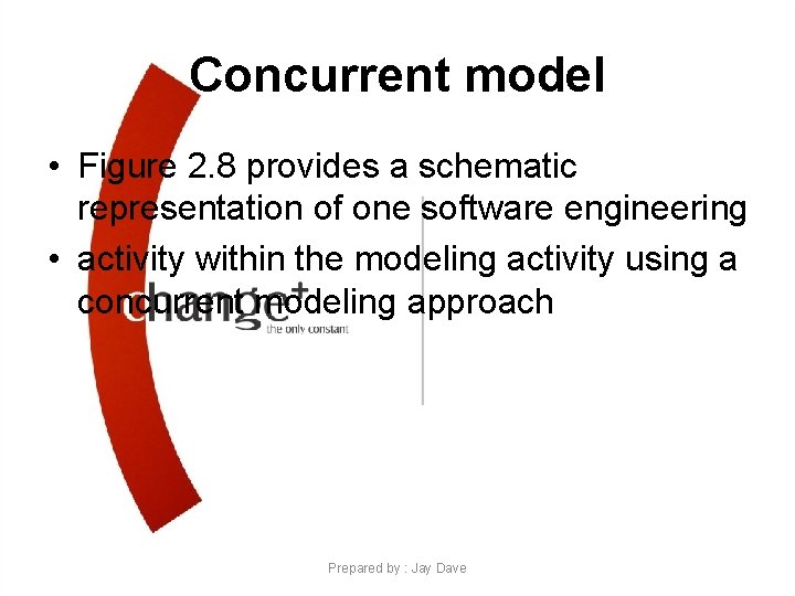 Concurrent model • Figure 2. 8 provides a schematic representation of one software engineering Concurrent model • Figure 2. 8 provides a schematic representation of one software engineering