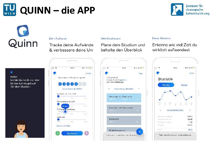 QUINN – die APP 