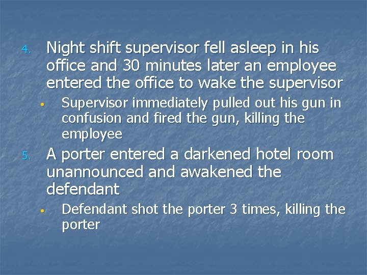 Night shift supervisor fell asleep in his office and 30 minutes later an employee