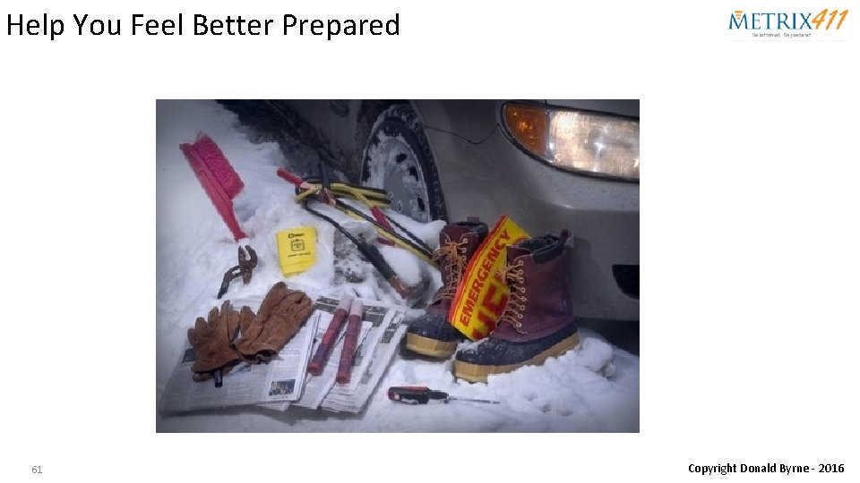 Help You Feel Better Prepared 61 Copyright Donald Byrne - 2016 