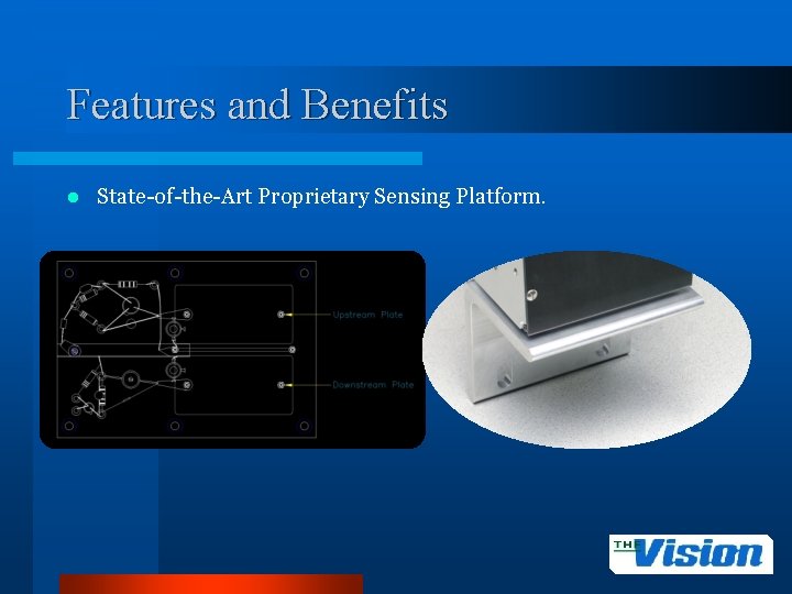 Features and Benefits l State-of-the-Art Proprietary Sensing Platform. 
