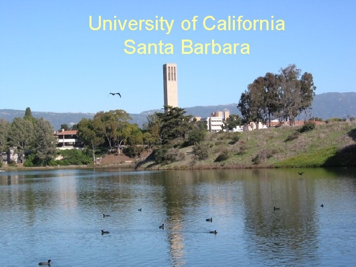 University of California Santa Barbara Ted Bergstrom University of California Santa Barbara 