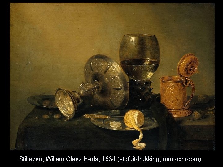 Stilleven, Willem Claez Heda, 1634 (stofuitdrukking, monochroom) 