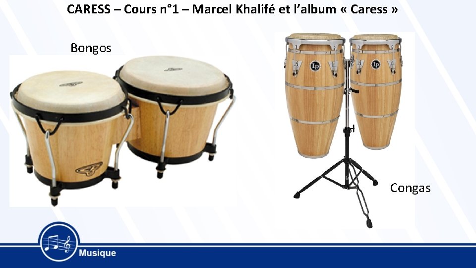 CARESS – Cours n° 1 – Marcel Khalifé et l’album « Caress » Bongos
