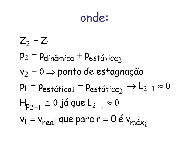 onde: 