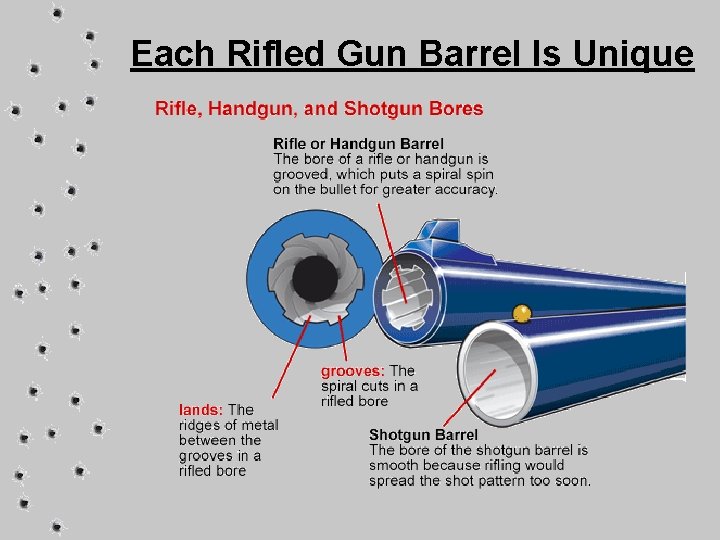 Each Rifled Gun Barrel Is Unique 