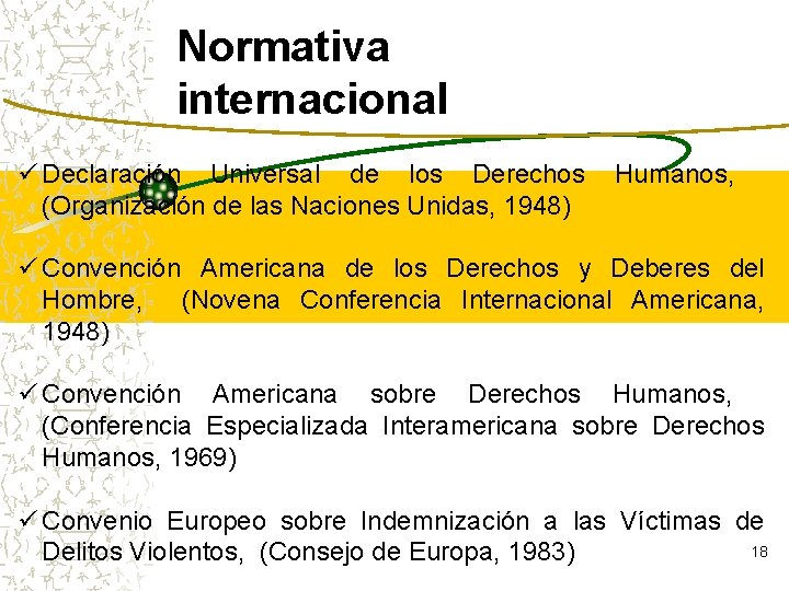 Normativa internacional ü Declaración Universal de los Derechos (Organización de las Naciones Unidas, 1948)