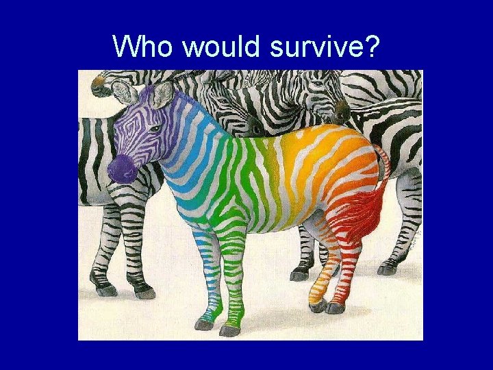 Who would survive? 
