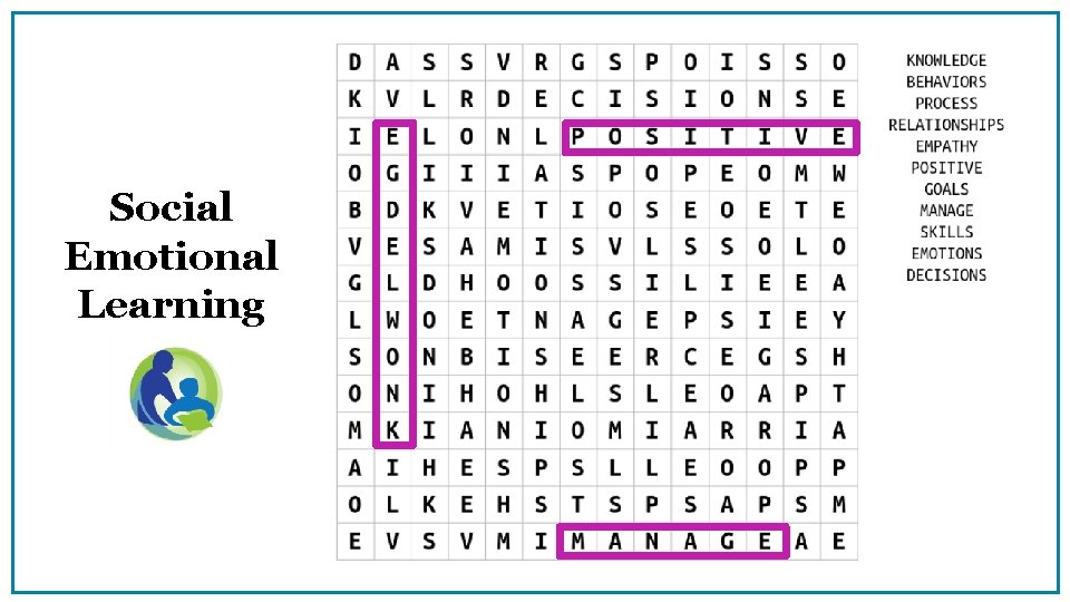 Social Emotional Learning 