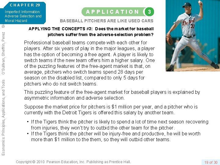 C H A P T E R 29 Economics: Principles, Applications, and Tools O’Sullivan,