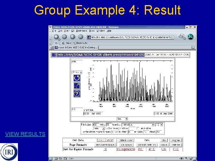 Group Example 4: Result VIEW RESULTS 