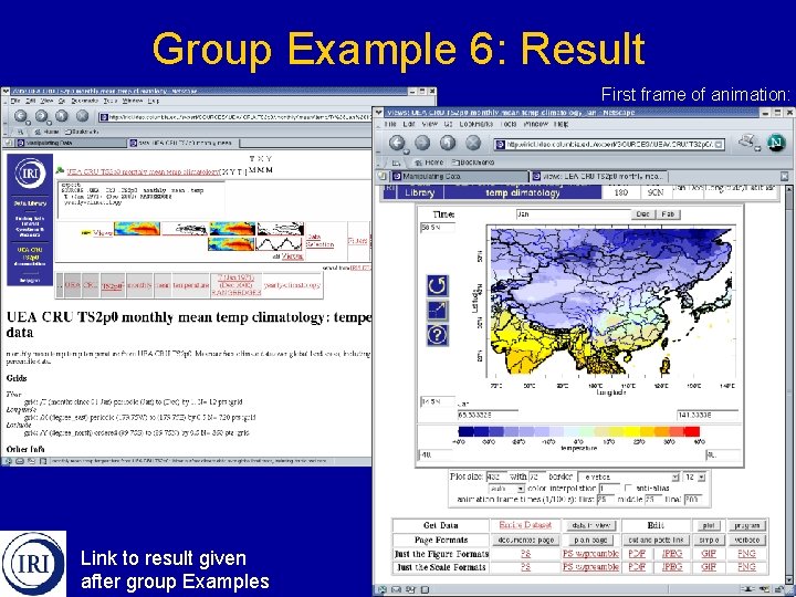 Group Example 6: Result First frame of animation: Link to result given after group