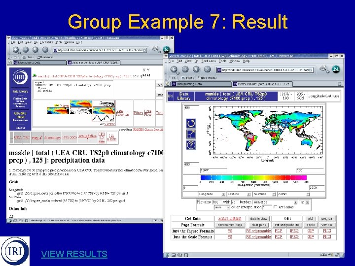 Group Example 7: Result VIEW RESULTS 