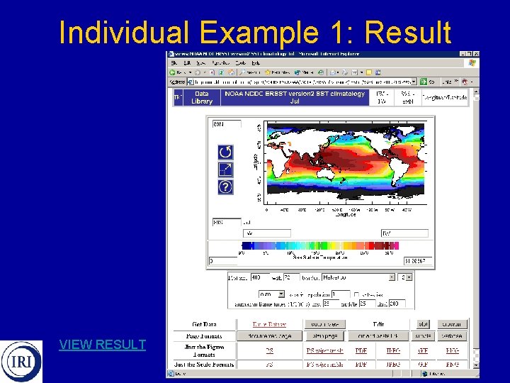 Individual Example 1: Result VIEW RESULT 