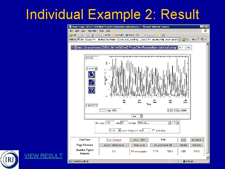 Individual Example 2: Result VIEW RESULT 