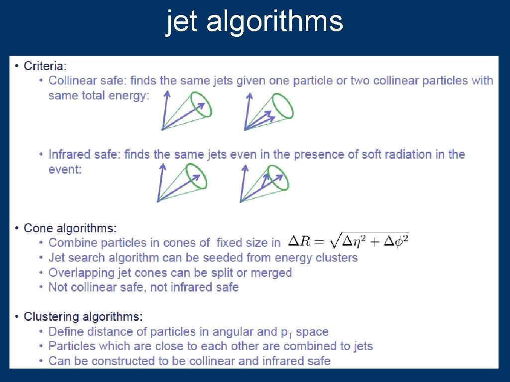 jet algorithms 
