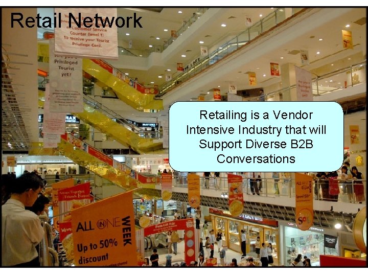 Retail Network Retailing is a Vendor Intensive Industry that will Support Diverse B 2