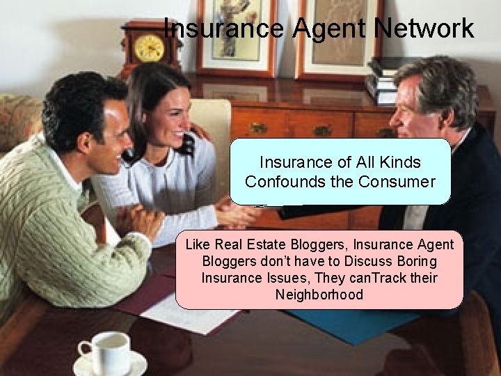 Insurance Agent Network Insurance of All Kinds Confounds the Consumer Like Real Estate Bloggers,