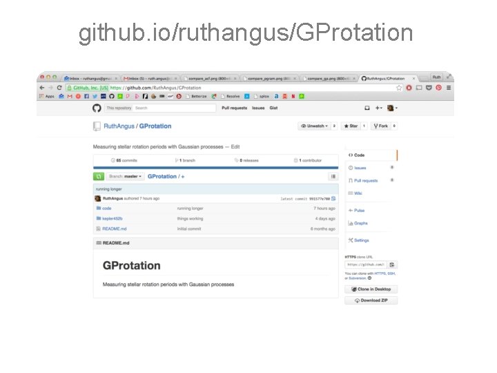 github. io/ruthangus/GProtation 