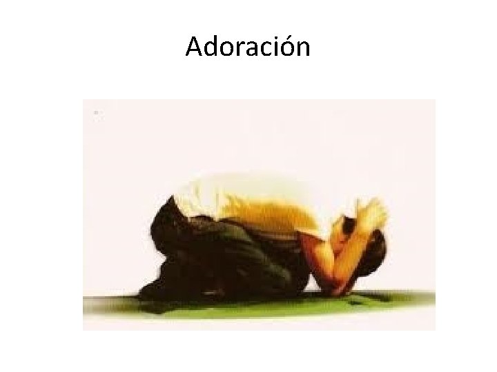 Adoración 