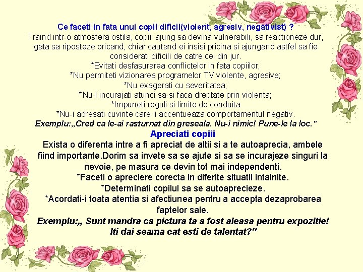 Ce faceti in fata unui copil dificil(violent, agresiv, negativist) ? Traind intr-o atmosfera ostila, Ce faceti in fata unui copil dificil(violent, agresiv, negativist) ? Traind intr-o atmosfera ostila,