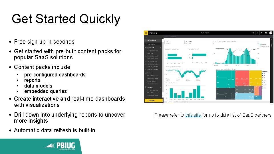Get Started Quickly Free sign up in seconds Get started with pre-built content packs