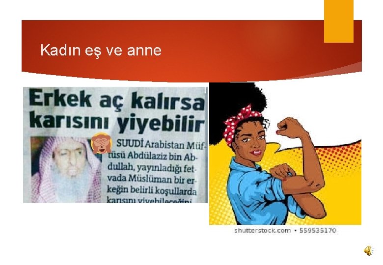 Kadın eş ve anne 