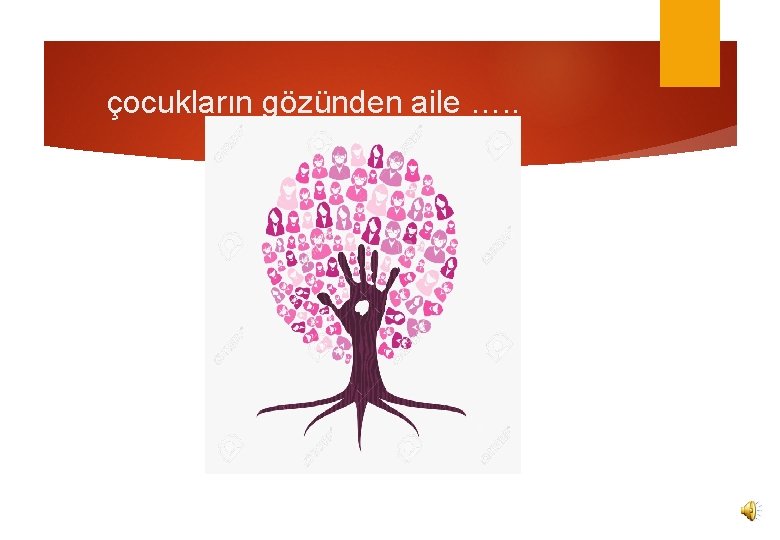 çocukların gözünden aile …. . 