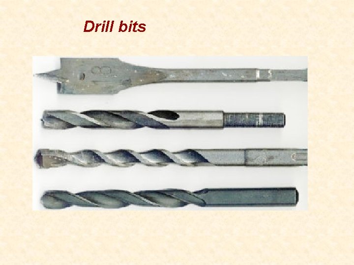 Drill bits 