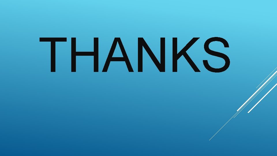 THANKS 
