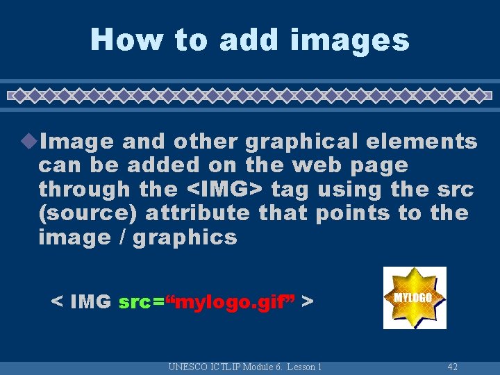 How to add images u. Image and other graphical elements can be added on