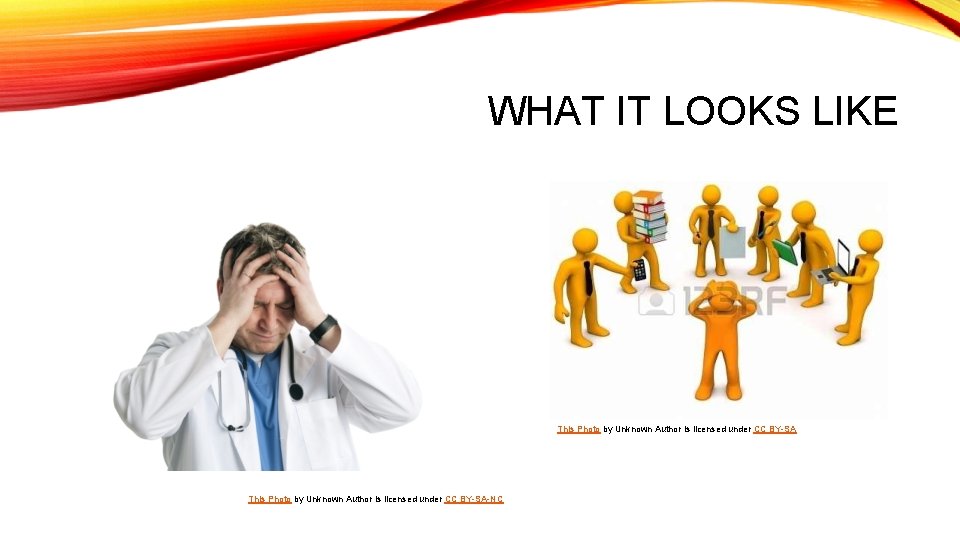 WHAT IT LOOKS LIKE This Photo by Unknown Author is licensed under CC BY-SA-NC